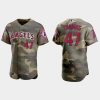Delightful Los Angeles Angels #47 Griffin Canning Men's Nike 2021 Armed Forces Day Authentic MLB Jersey  Camo