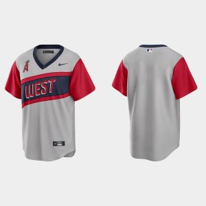 Delightful Los Angeles Angels Men's Nike Gray 2021 Little League Classic Game MLB Jersey