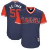 Superb Angels of Anaheim #56 Kole Calhoun Navy Koleman Players Weekend Authentic Stitched MLB Jersey