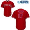Exceptional Angels of Anaheim #17 Shohei Ohtani Red New Cool Base Stitched MLB Jersey