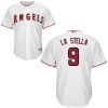 Amazing Angels of Anaheim #9 Tommy La Stella White New Cool Base Stitched MLB Jersey