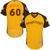 HighQuality Astros #60 Dallas Keuchel Gold Flexbase Authentic Collection 2016 All Star American League Stitched MLB Jersey