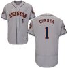 Superb Astros #1 Carlos Correa Grey Flexbase Authentic Collection 2019 World Series Bound Stitched MLB Jersey