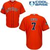 Impressive Astros #7 Craig Biggio Orange New Cool Base 2019 World Series Bound Stitched MLB Jersey