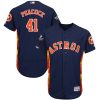 Superb Astros #41 Brad Peacock Navy Blue Flexbase Authentic Collection 2019 World Series Bound Stitched MLB Jersey