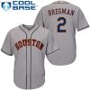 HighQuality Astros #2 Alex Bregman Grey New Cool Base Stitched MLB Jersey