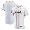 Premium Houston Astros Blank Nike White/Gold 2023 Gold Collection Authentic Jersey