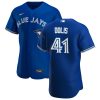 Impressive Toronto Blue Jays #41 Rafael Dolis Men's Nike Royal Alternate 2020 Authentic Player MLB Jersey