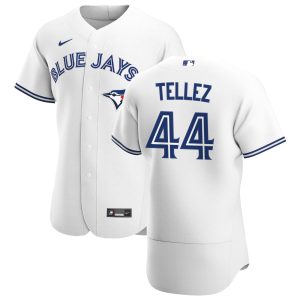 Exceptional Toronto Blue Jays #44 Rowdy Tellez Men's Nike White Home 2020 Authentic Player MLB Jersey