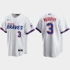Fantastic Atlanta Braves #3 Dale Murphy White Men's Nike 2021 City Connect Replica MLB Jersey