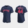 HighQuality Cleveland Guardians #44 Bobby Bradley Men's Nike 2022 Authentic Alternate Stitched MLB Jersey   Navy