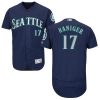 Exceptional Mariners #17 Mitch Haniger Navy Blue Flexbase Authentic Collection Stitched MLB Jersey