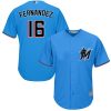 Exceptional marlins #16 Jose Fernandez Blue New Cool Base Stitched MLB Jersey
