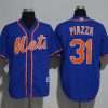 Stunning Mets #31 Mike Piazza Blue New Cool Base Stitched MLB Jersey