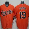 Impressive Orioles #19 Chris Davis Orange New Cool Base Stitched MLB Jersey
