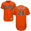 Amazing Orioles #28 Colby Rasmus Orange Flexbase Authentic Collection Stitched MLB Jersey