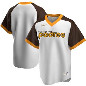 Amazing San Diego Padres Nike Home Cooperstown Collection Team MLB Jersey White