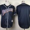 Delightful Padres Blank Navy Blue 1998 Turn Back The Clock Stitched MLB Jersey