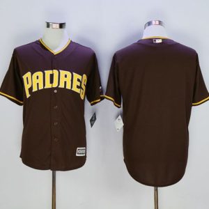 HighQuality Padres Blank Brown New Cool Base Stitched MLB Jersey