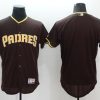 HighQuality Padres Blank Brown Flexbase Authentic Collection Stitched MLB Jersey