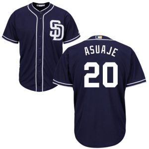 Fantastic Padres #20 Carlos Asuaje Navy Blue New Cool Base Stitched MLB Jersey