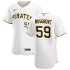 HighQuality Pittsburgh Pirates #59 Joe Musgrove Men's Nike White Home 2020 Authentic Player MLB Jersey
