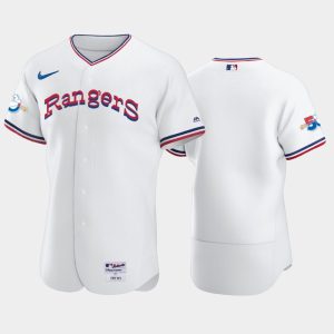 Fantastic Texas Rangers Blank 1972 Throwback 50th Anniversary Authentic Men's Nike MLB Jersey   White