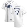 HighQuality Tampa Bay Rays #17 Austin Meadows Men's Nike White Home 2020 Authentic Player MLB Jersey