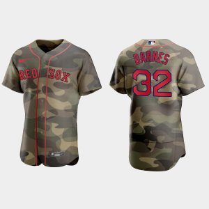 Exceptional Boston Red Sox #32 Matt Barnes Men's Nike 2021 Armed Forces Day Authentic MLB Jersey  Camo