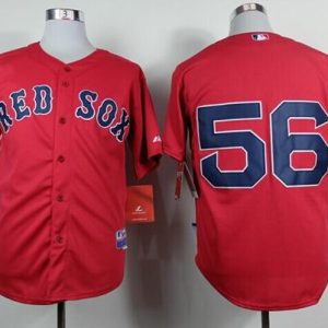 Delightful Red Sox #56 Joe Kelly Red Cool Base Stitched MLB Jersey