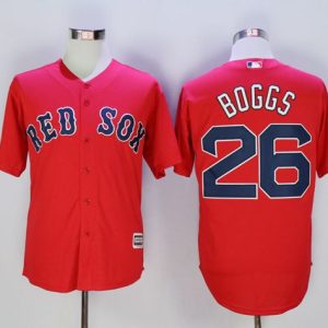Amazing Red Sox #26 Wade Boggs Red New Cool Base Stitched MLB Jersey