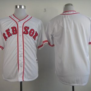 Amazing Red Sox Blank White 1936 Turn Back The Clock Stitched MLB Jersey