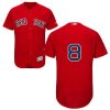 Fantastic Red Sox #8 Carl Yastrzemski Red Flexbase Authentic Collection Stitched MLB Jersey