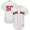 Fantastic Red Sox #50 Mookie Betts White FlexBase Authentic 2019 Gold Program Cool Base Stitched MLB Jersey