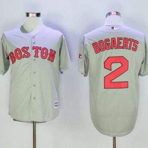 Amazing Red Sox #2 Xander Bogaerts Grey New Cool Base Stitched MLB Jersey