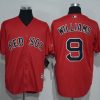 Stunning Red Sox #9 Ted Williams Red New Cool Base Stitched MLB Jersey