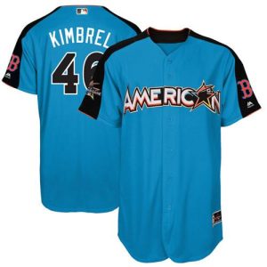Delightful Red Sox #46 Craig Kimbrel Blue 2017 All Star American League Stitched MLB Jersey