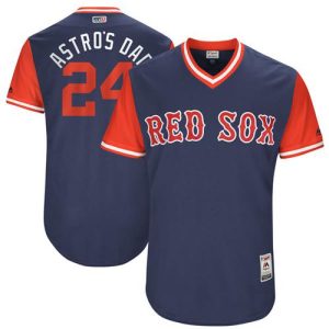 Fantastic Red Sox #24 David Price Navy Astro's Dad Players Weekend Authentic Stitched MLB Jersey