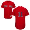 Stunning Red Sox #11 Rafael Devers Red Flexbase Authentic Collection Stitched MLB Jersey
