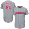 Delightful Reds #54 Sonny Gray Grey Flexbase Authentic Collection Stitched MLB Jersey