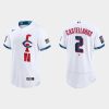 Fantastic Cincinnati Reds #2 Nick Castellanos 2021 MLB All Star Game Authentic White Jersey