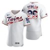 Stunning Minnesota Twins #26 Max Kepler Men's Nike White Fluttering USA Flag Limited Edition Authentic MLB Jersey