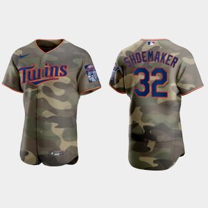 Delightful Minnesota Twins #32 Matt Shoemaker Men's Nike 2021 Armed Forces Day Authentic MLB Jersey  Camo