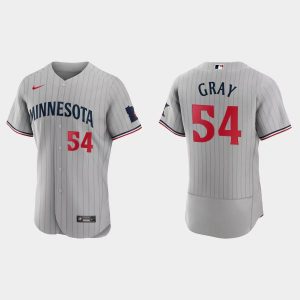 Delightful Minnesota Twins #54 Sonny Gray Men's Nike 2023 Authentic Jersey   Gray