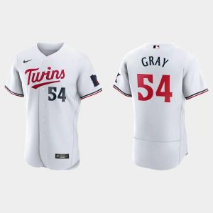 Delightful Minnesota Twins #54 Sonny Gray Men's Nike 2023 Authentic Jersey   White