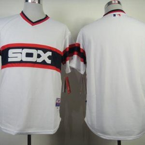 Superb White Sox Blank White Alternate Home Cool Base Stitched MLB Jersey