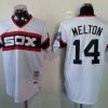 HighQuality Mitchell And Ness 1983 White Sox #14 Bill Melton White Throwback Stitched MLB Jersey