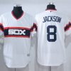 Premium White Sox #8 Bo Jackson White New Cool Base Alternate Home Stitched MLB Jersey